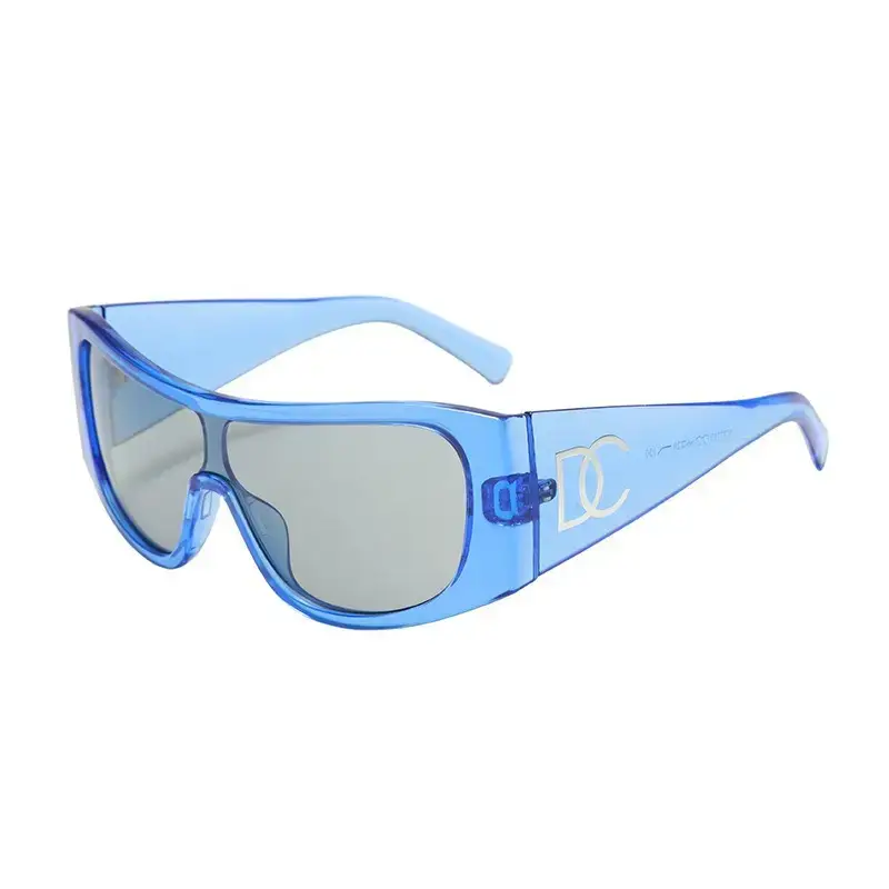 2025 Y2K Sunglasses Women Black Pink Large Frame