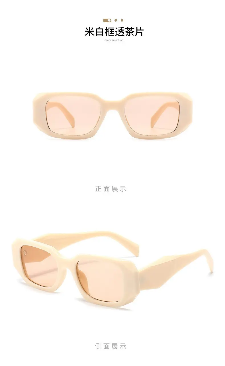 Blue Polygonal Sunglasses for Men Women UV400 β feature 12