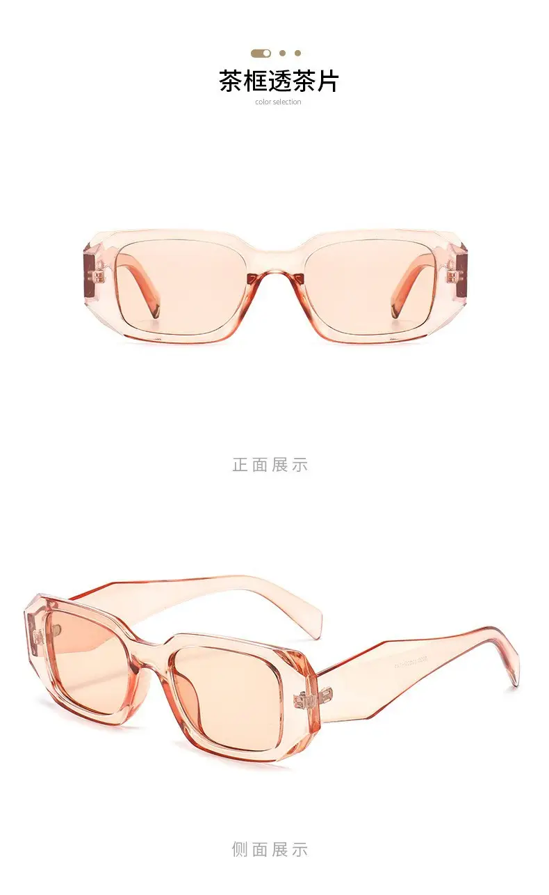 Blue Polygonal Sunglasses for Men Women UV400 β feature 16