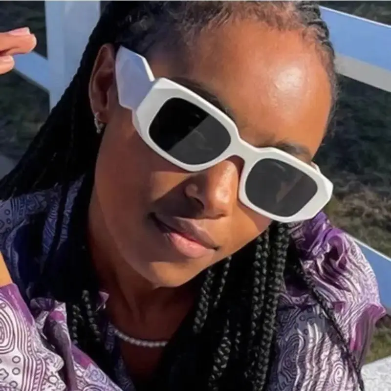Blue Polygonal Sunglasses for Men Women UV400 β feature 3