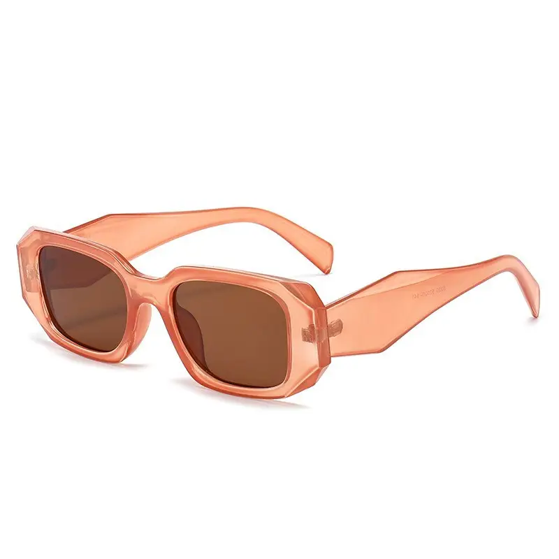 Blue Polygonal Sunglasses for Men Women UV400 - Image 4
