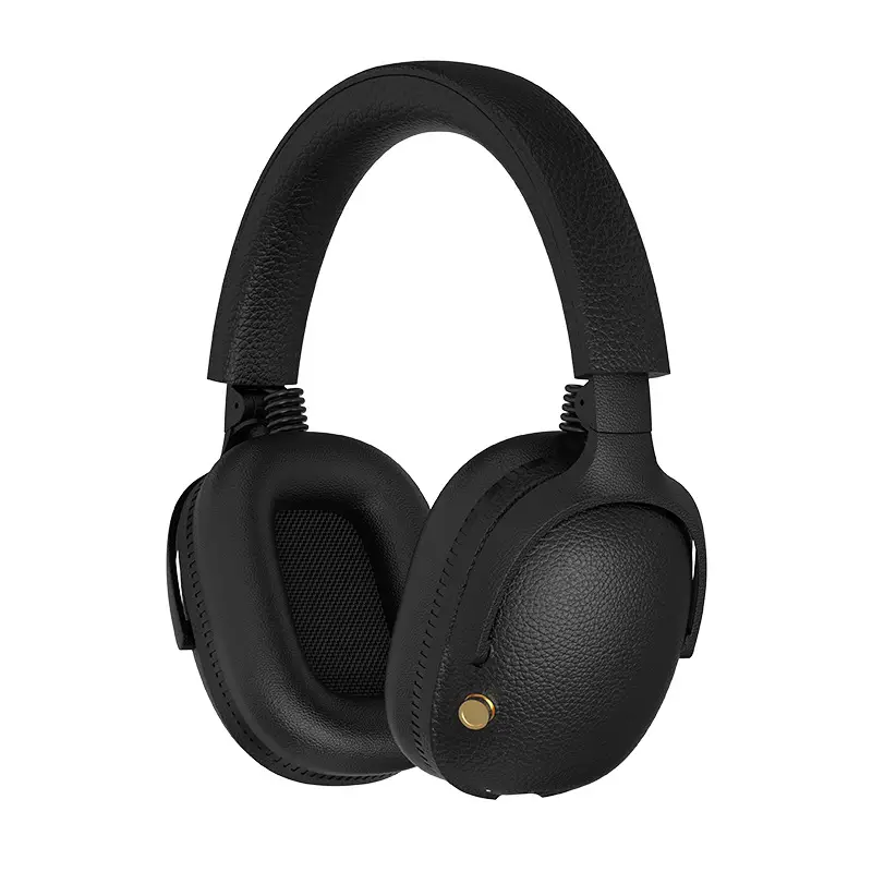 2025 Retro Brown Over-Ear Wireless Headphones Bluetooth 5.4