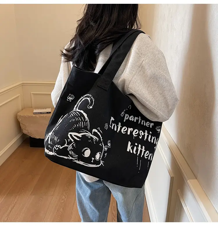 Women Casual Canvas Tote Bag 2025 New Fashion — feature 16