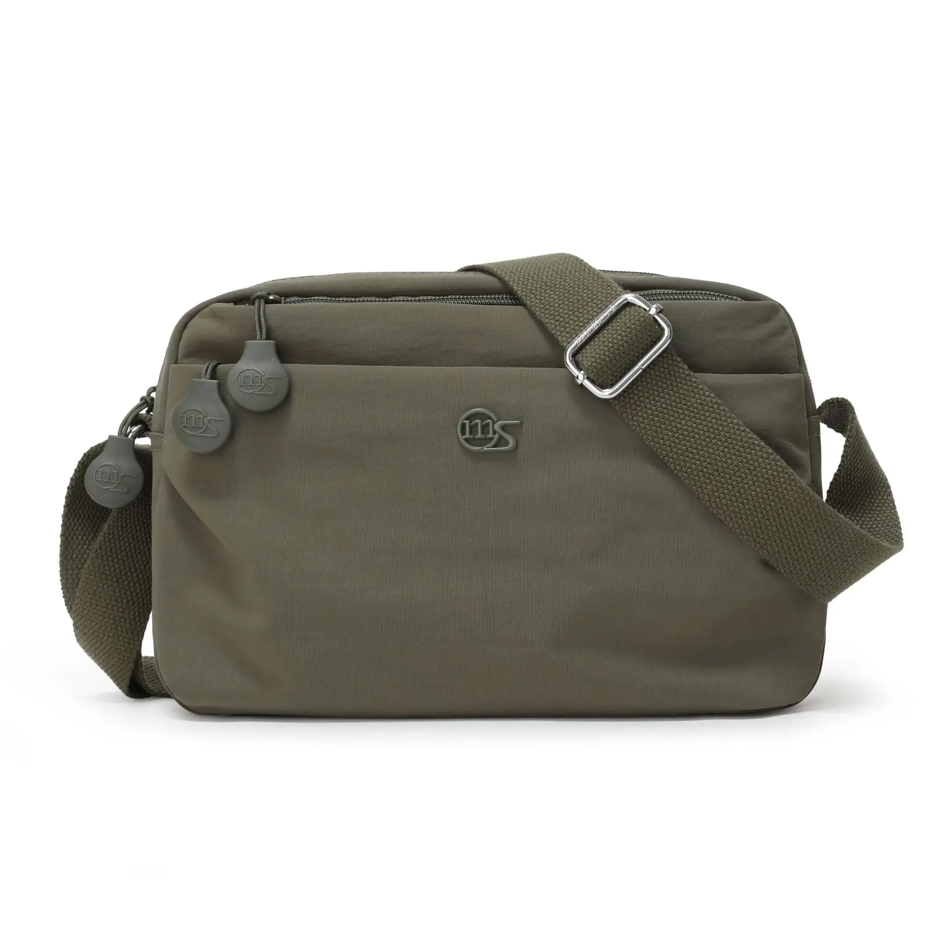 Women's Yellow Canvas Crossbody Bag Large Capacity 2025 - Image 4