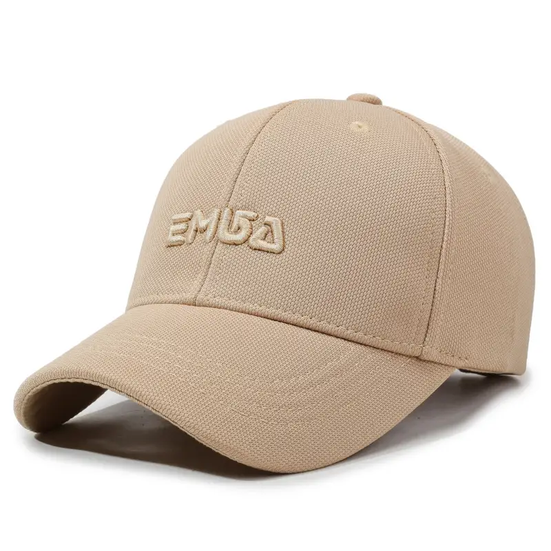 Brown Embroidered 3D Letter Baseball Cap for Men Women - Image 7