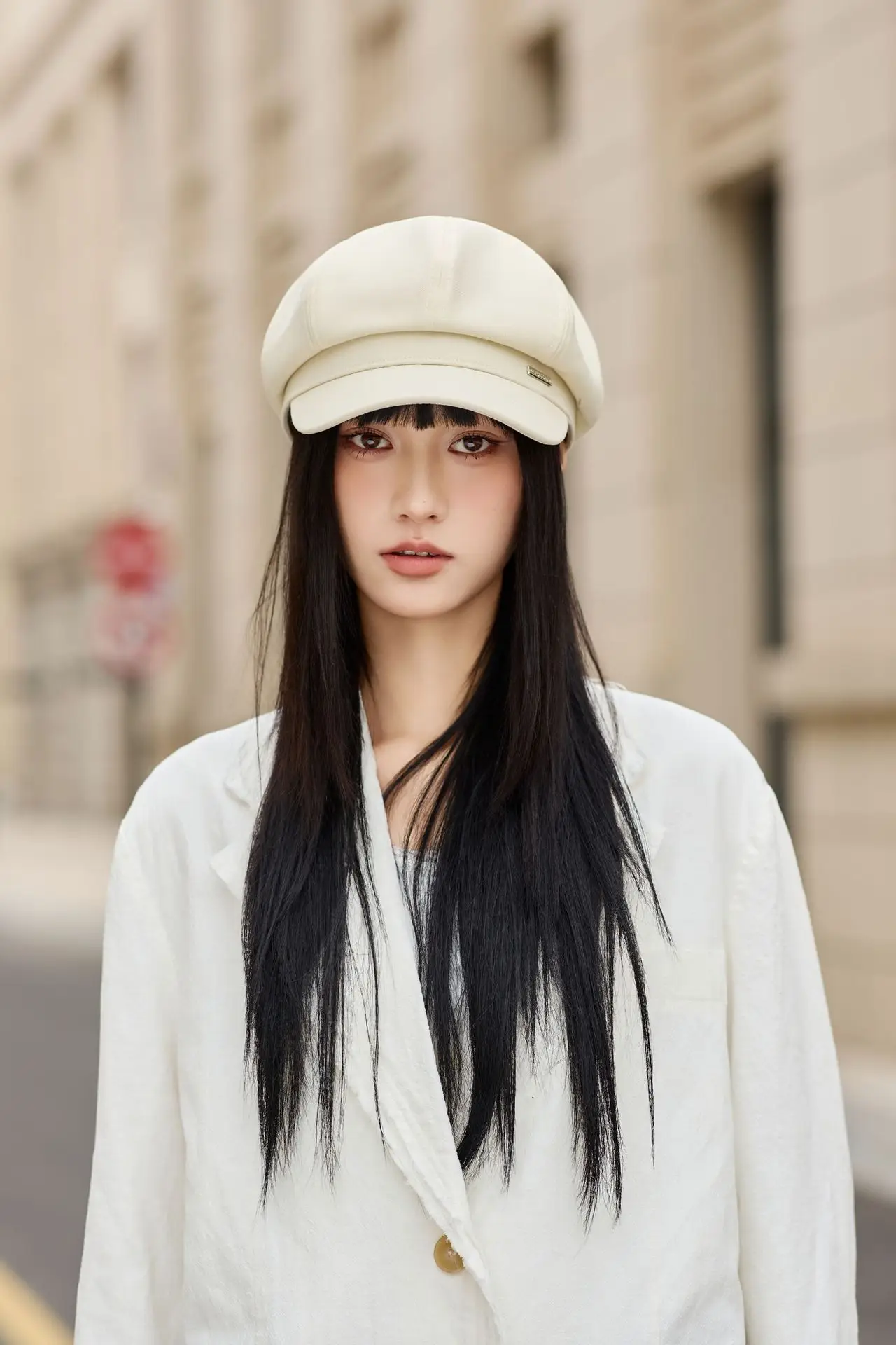 Women Beret Hat for Spring Autumn Duckbill Painter — feature 2