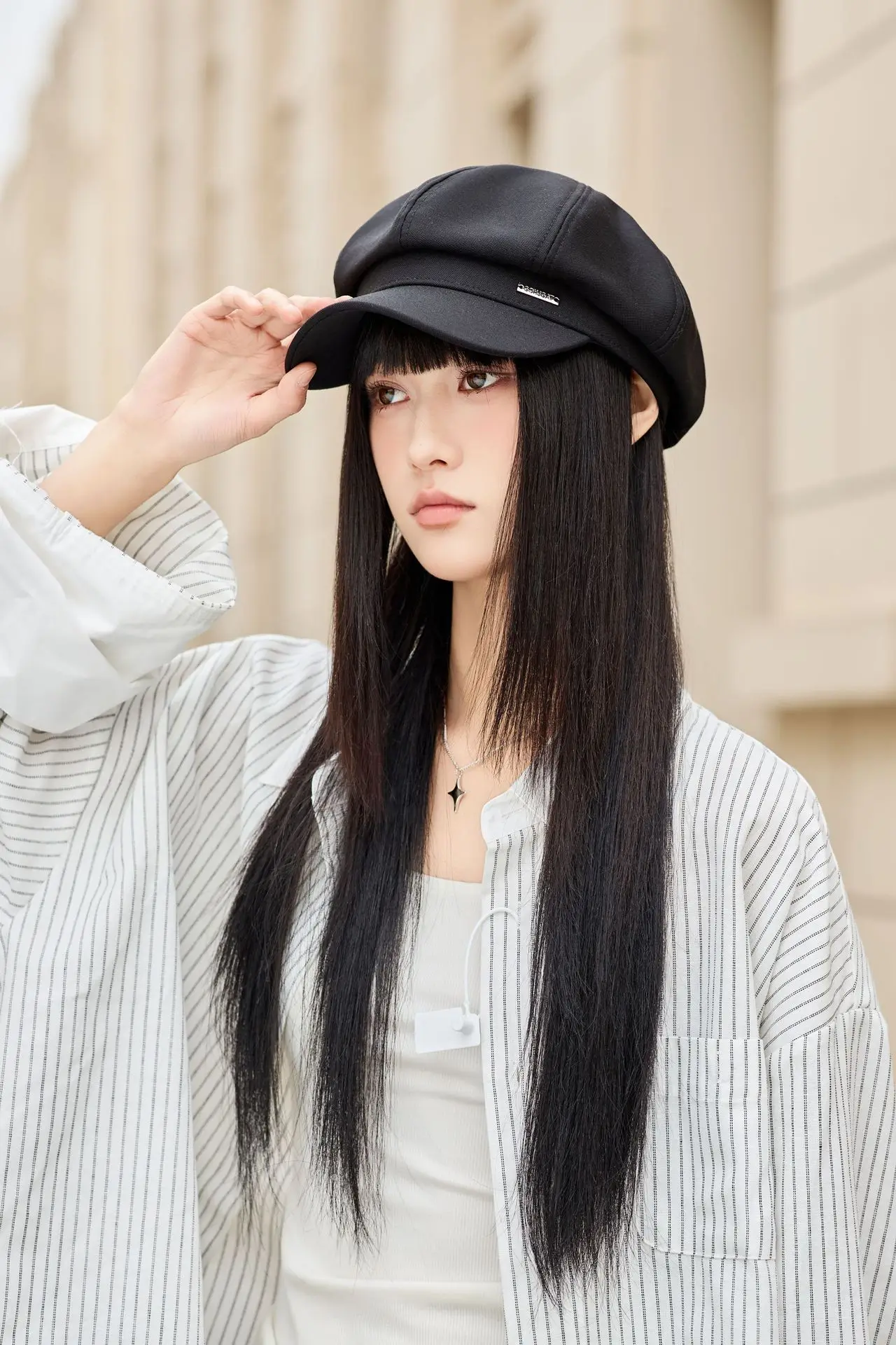 Women Beret Hat for Spring Autumn Duckbill Painter — feature 20