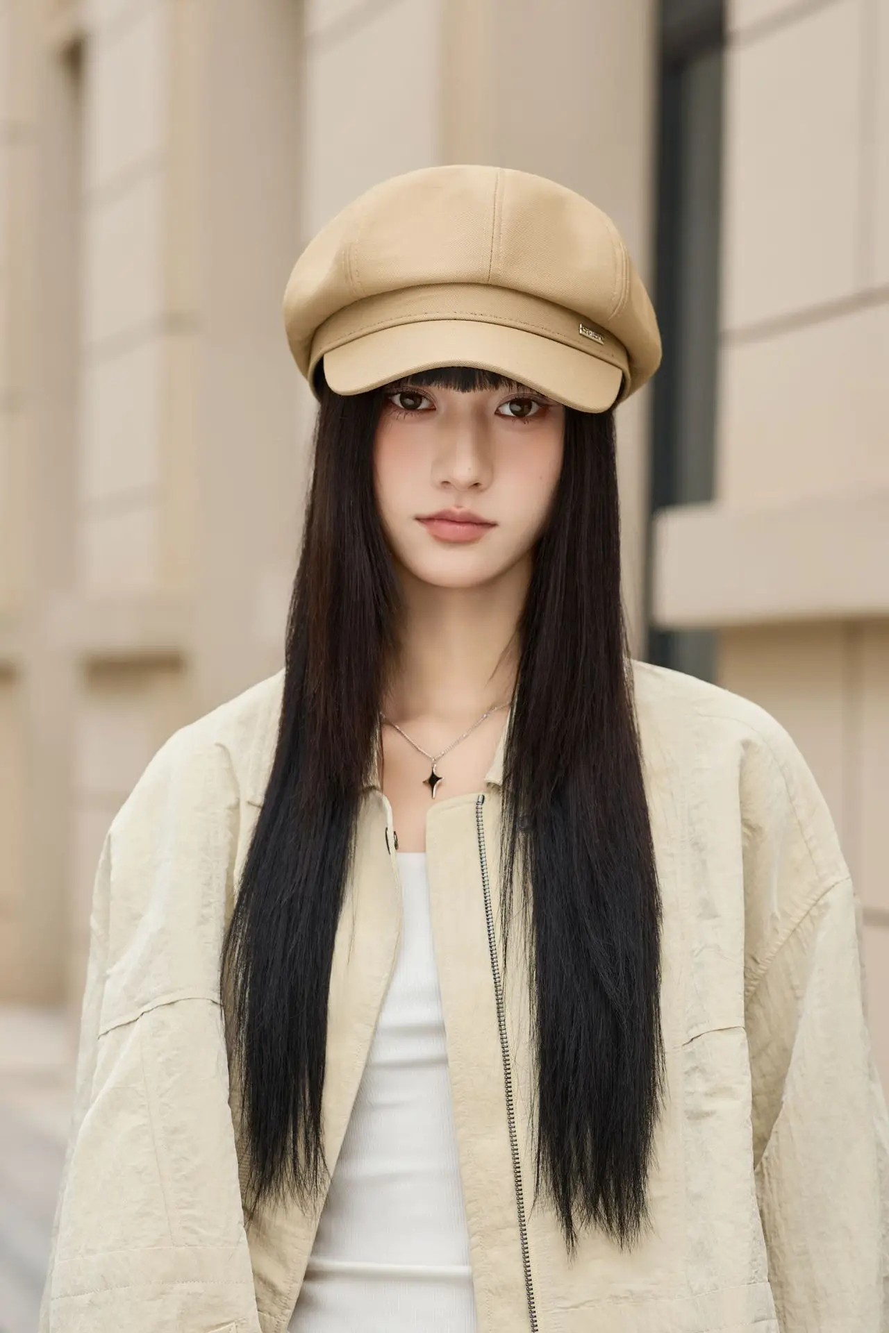 Women Beret Hat for Spring Autumn Duckbill Painter — feature 8