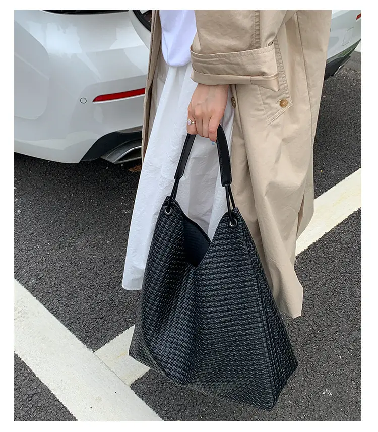 Women's Retro Korean Style Brown Tote Bag — feature 12