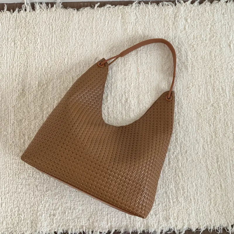 Women's Retro Korean Style Brown Tote Bag — feature 22