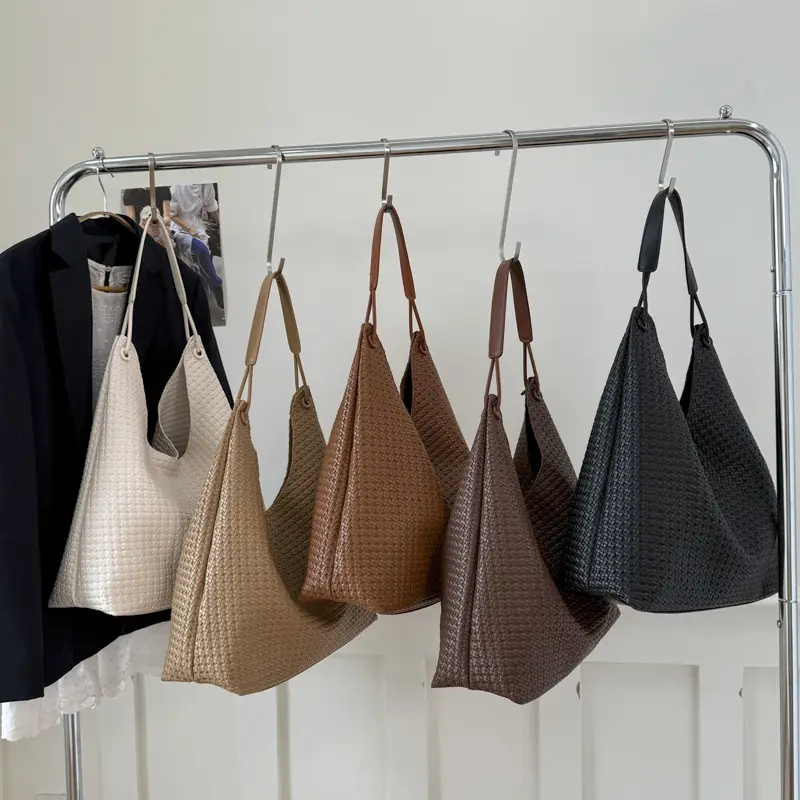 Women's Retro Korean Style Brown Tote Bag — feature 27