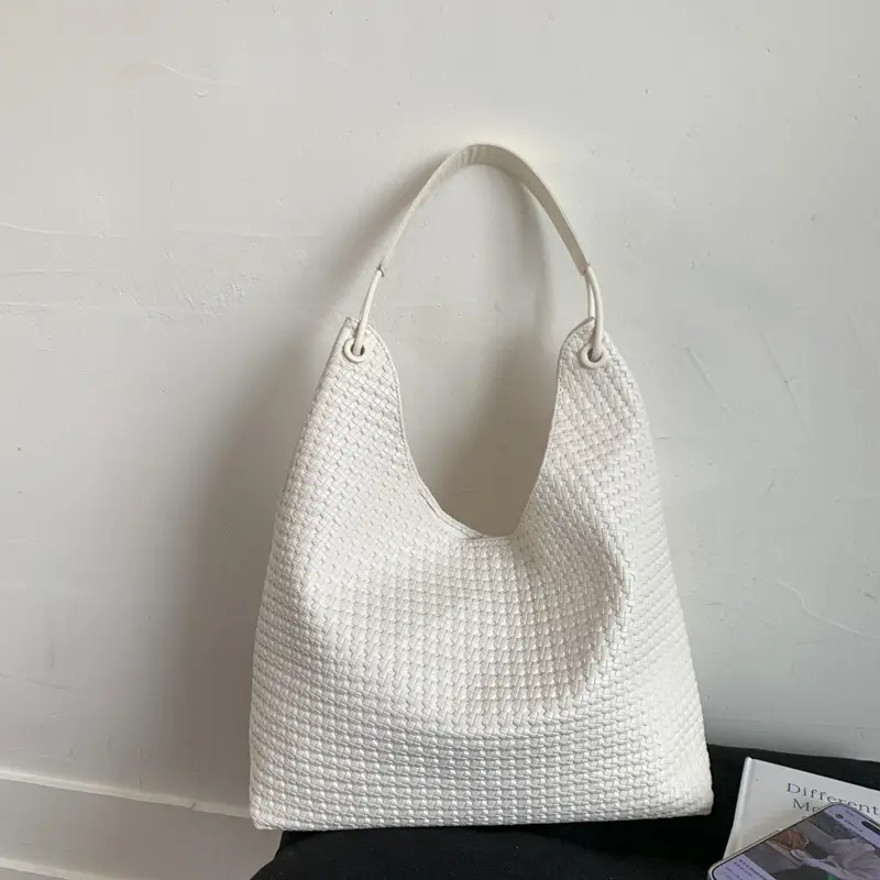Women's Retro Korean Style Brown Tote Bag - Image 5