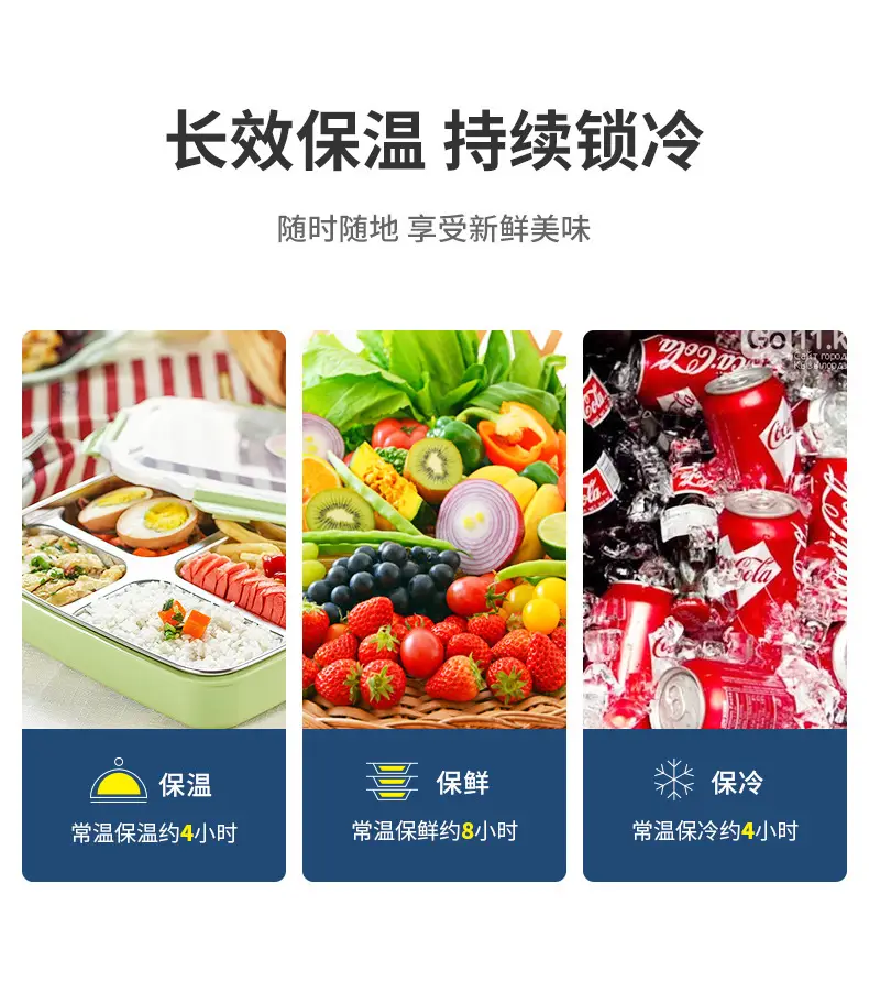 Portable Cold Ice Bag for Car Picnic Waterproof Insulated Lunch Box — feature 4