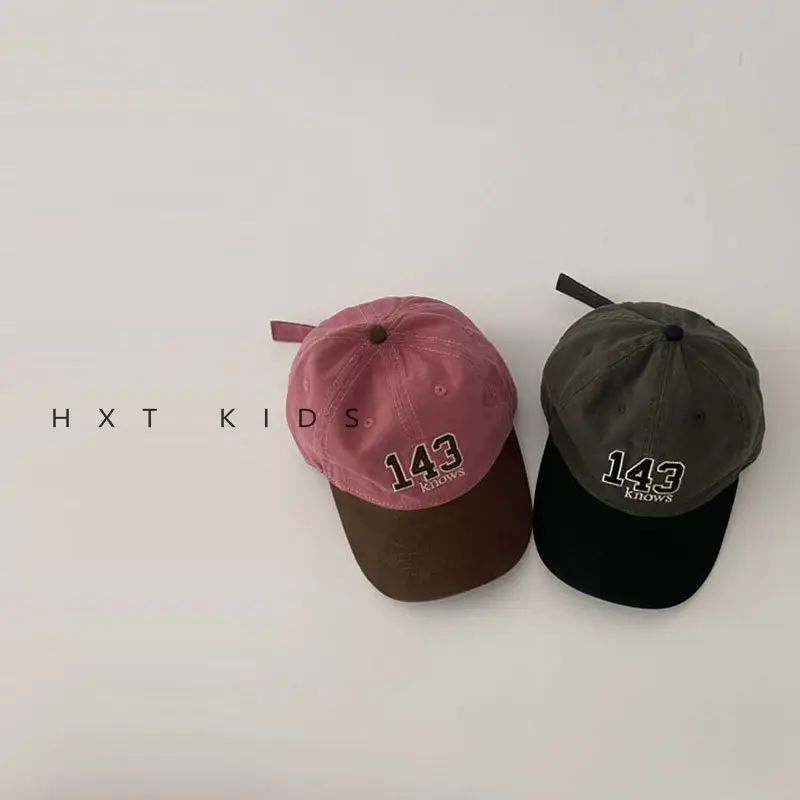 Brown 143 Kids Baseball Cap for Toddler - Image 7