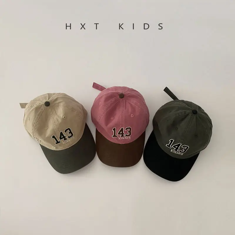 Brown 143 Kids Baseball Cap for Toddler - Image 9