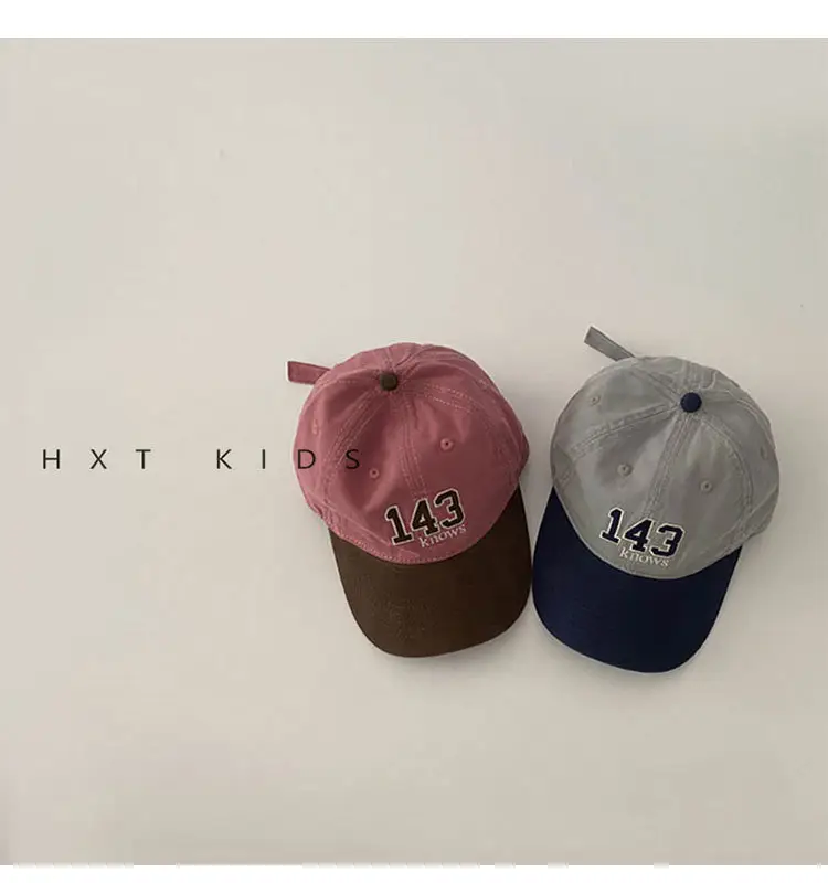Brown 143 Kids Baseball Cap for Toddler — feature 3