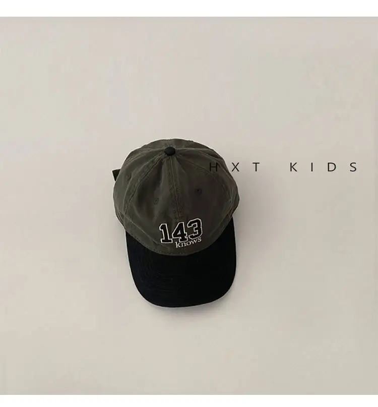 Brown 143 Kids Baseball Cap for Toddler — feature 7