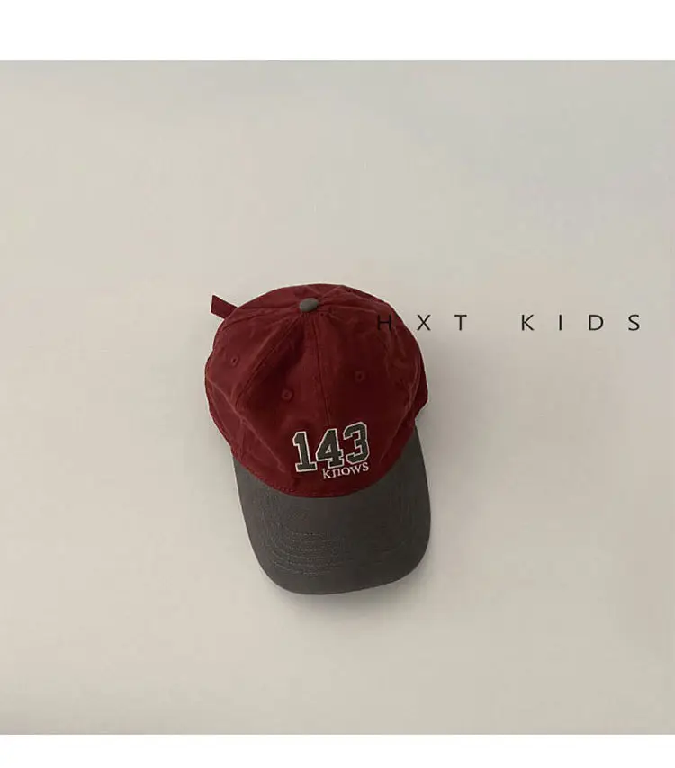 Brown 143 Kids Baseball Cap for Toddler — feature 9