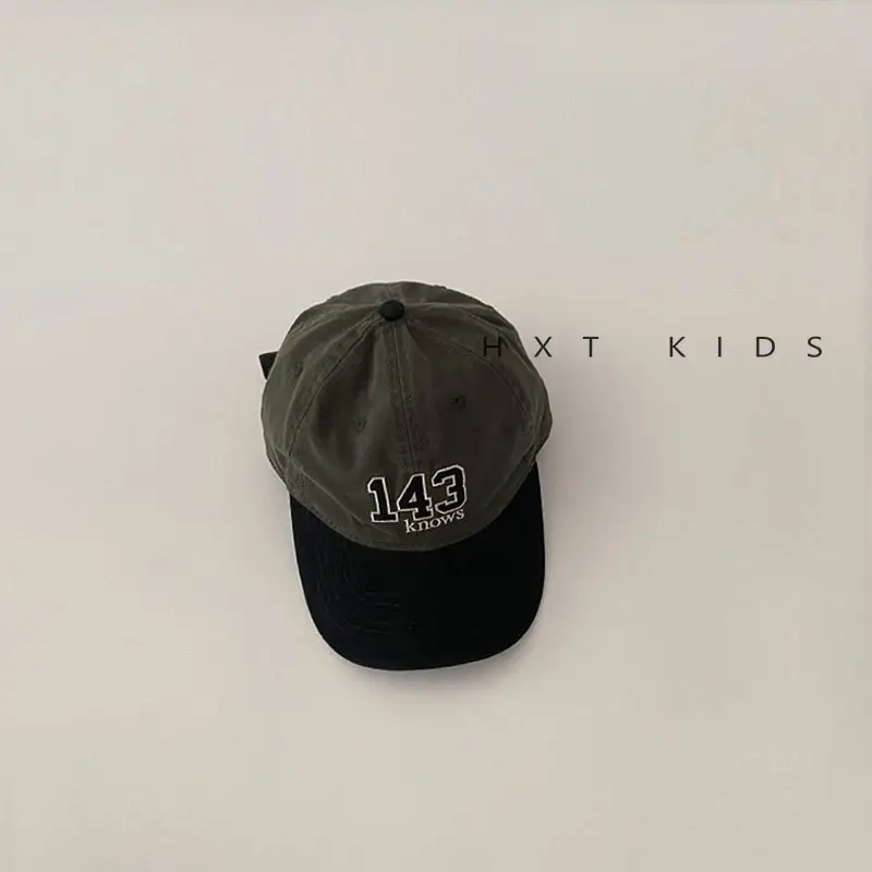 Brown 143 Kids Baseball Cap for Toddler - Image 3