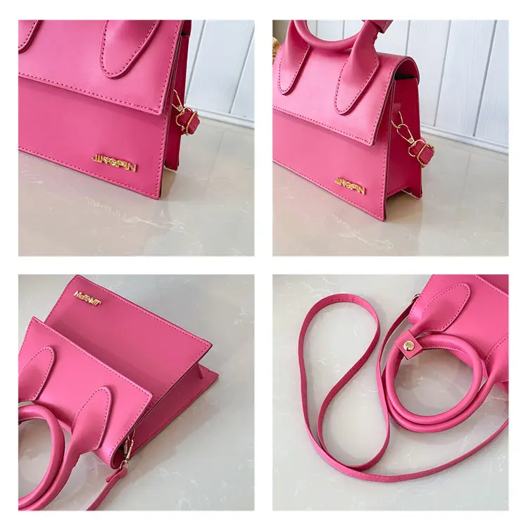 White Retro Handbag with Chain Strap for Women — feature 10