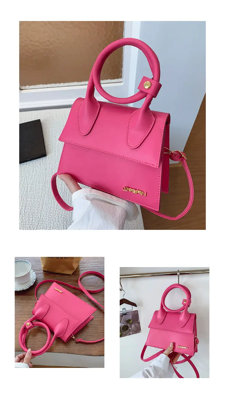 White Retro Handbag with Chain Strap for Women — feature 21