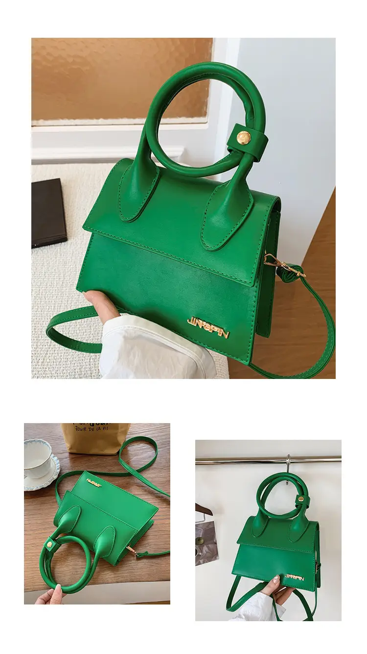 White Retro Handbag with Chain Strap for Women — feature 22