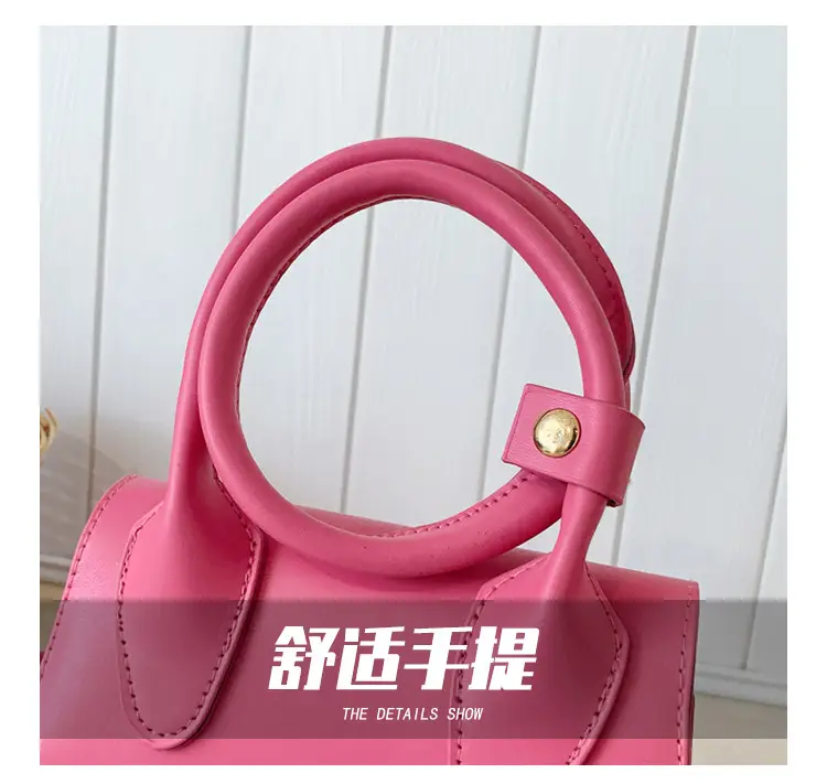 White Retro Handbag with Chain Strap for Women — feature 5