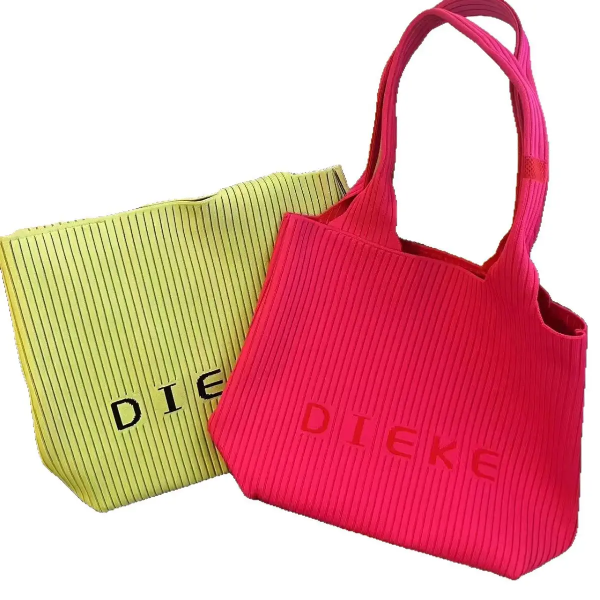 Large Capacity Fly Woven Shoulder Bag for Travel - Image 8