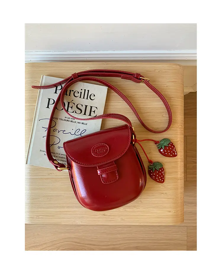 Vintage Saddle Crossbody Bag for Women Brown 2025 — feature 26