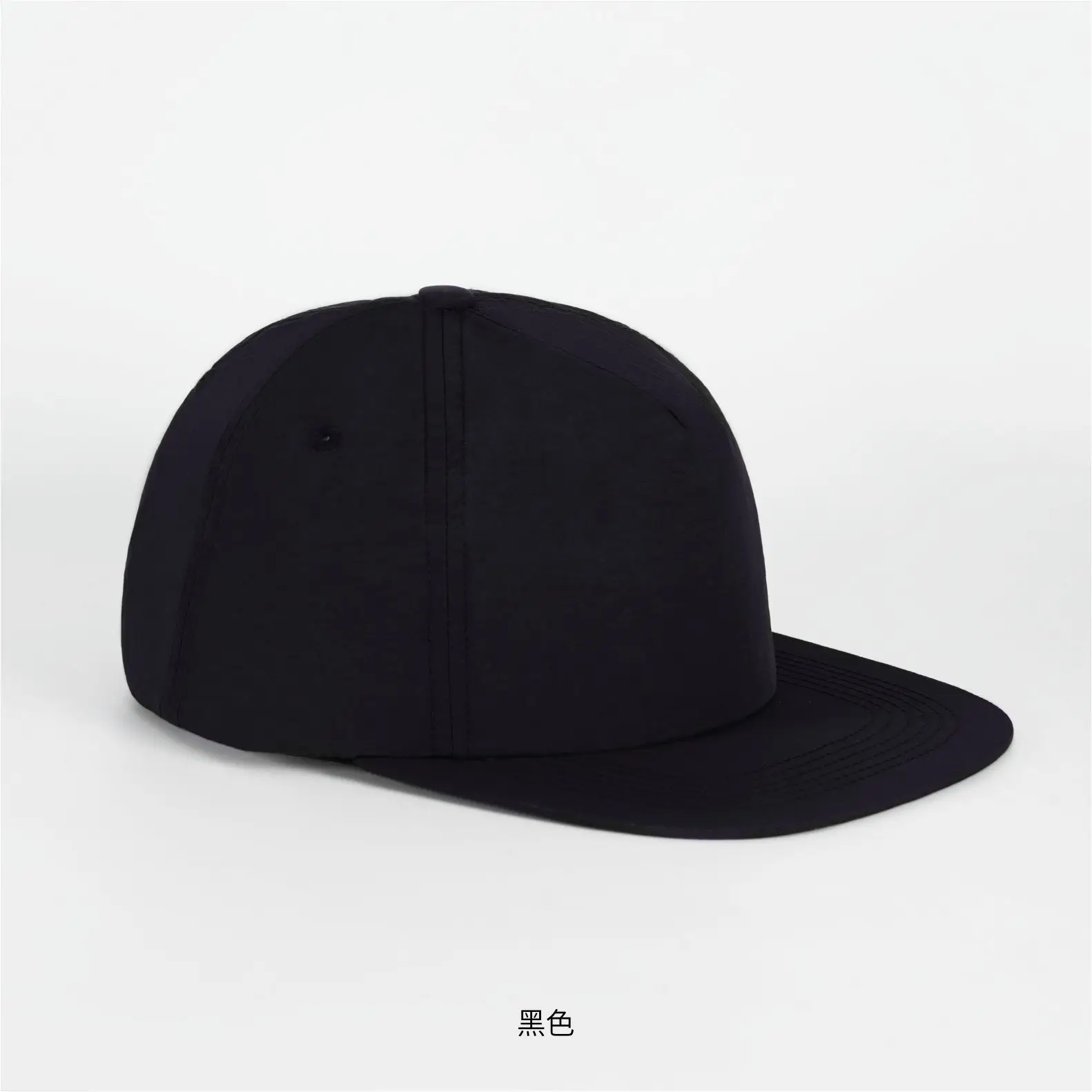 Navy Blue Men's Baseball Cap 5 Colors with Logo - Image 2