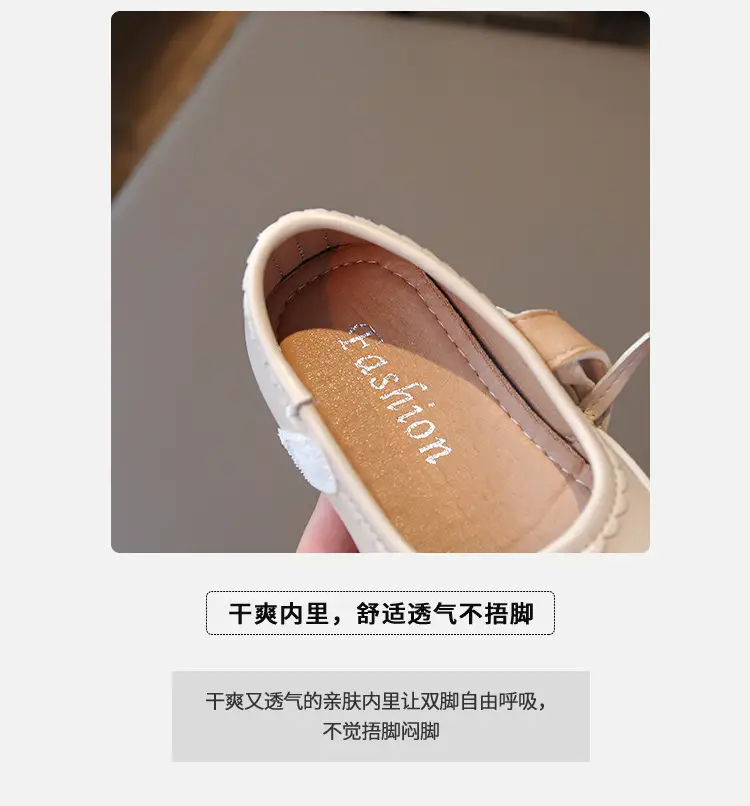 Silver Bow Baby Shoes for Girls Spring Autumn — feature 3
