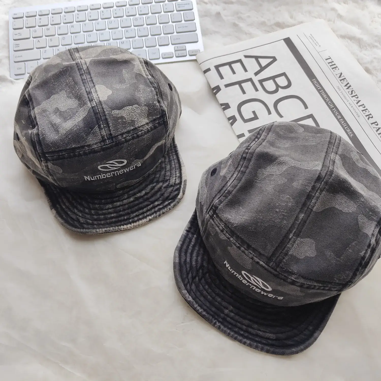 Camouflage Baseball Cap with Short Brim for Men Women - Image 11