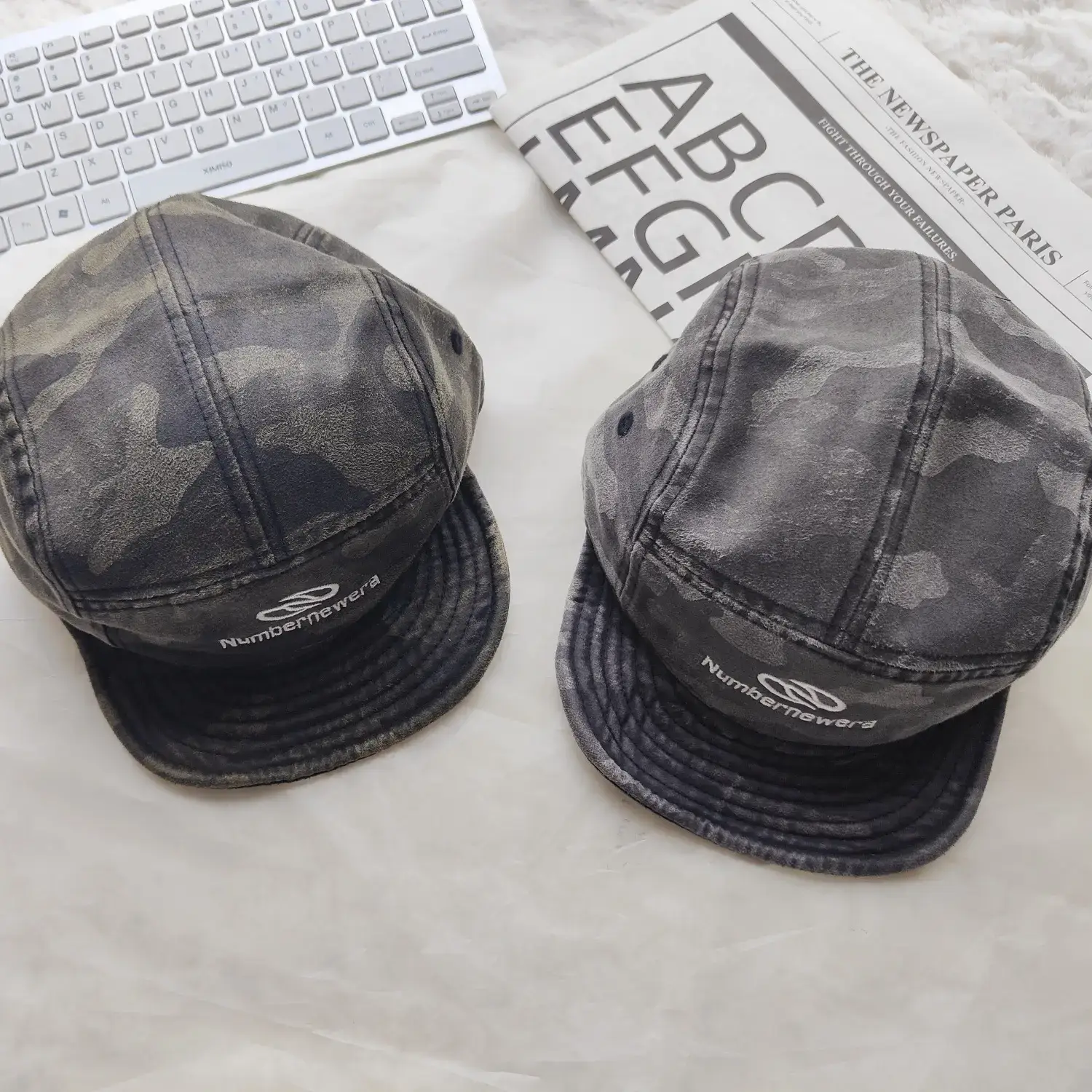 Camouflage Baseball Cap with Short Brim for Men Women — feature 3