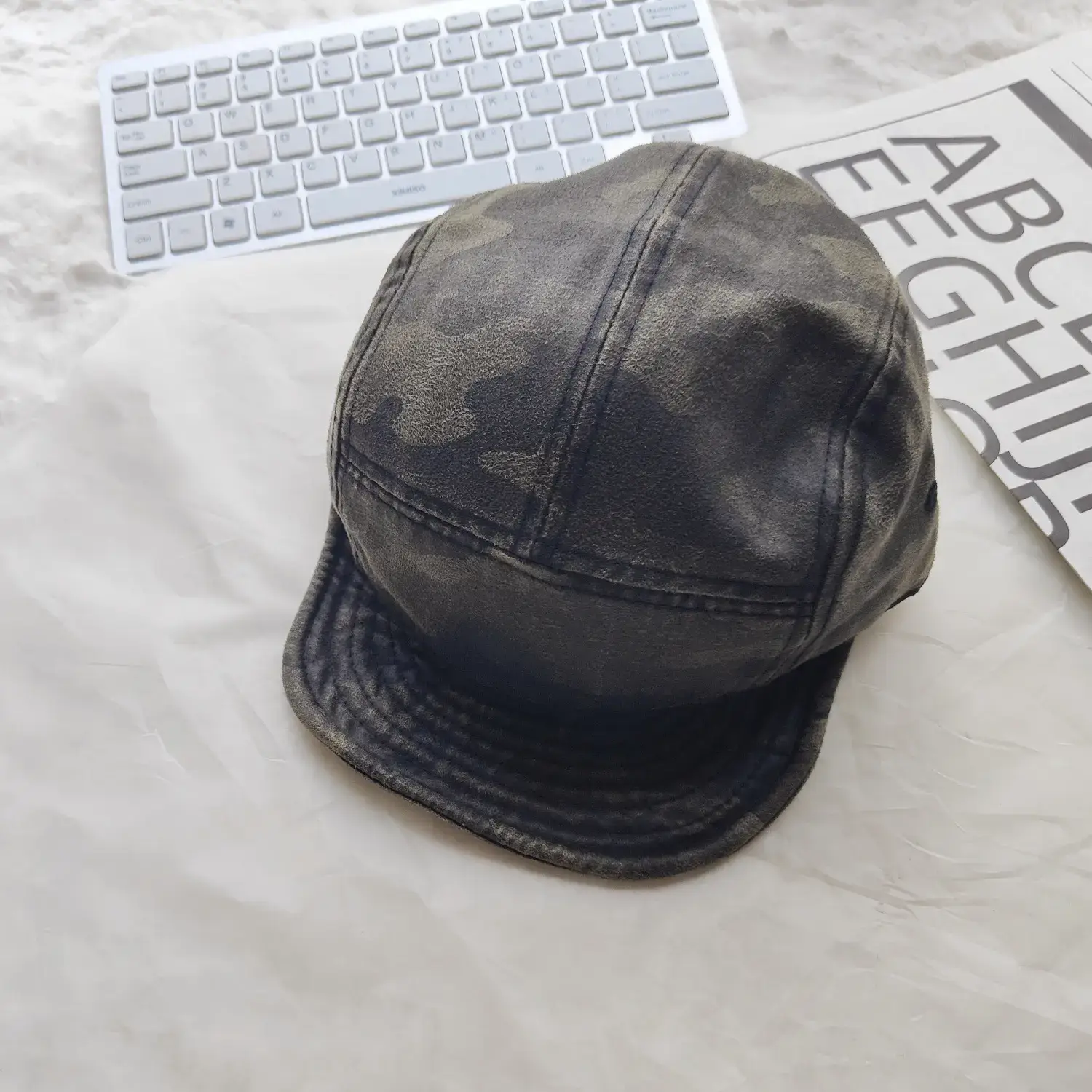 Camouflage Baseball Cap with Short Brim for Men Women - Image 4