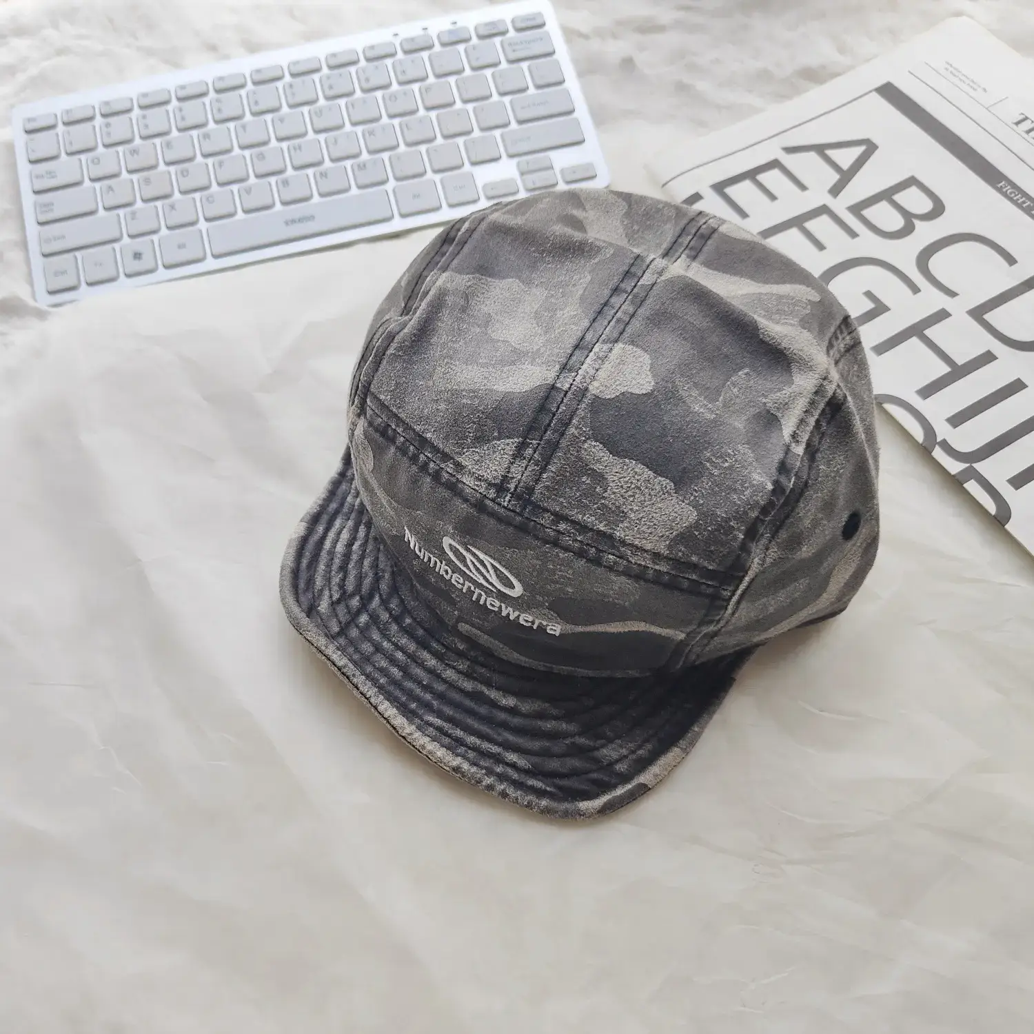 Camouflage Baseball Cap with Short Brim for Men Women - Image 6