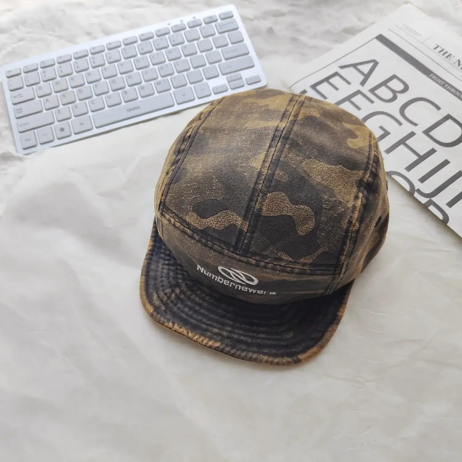 Camouflage Baseball Cap with Short Brim for Men Women - Image 7