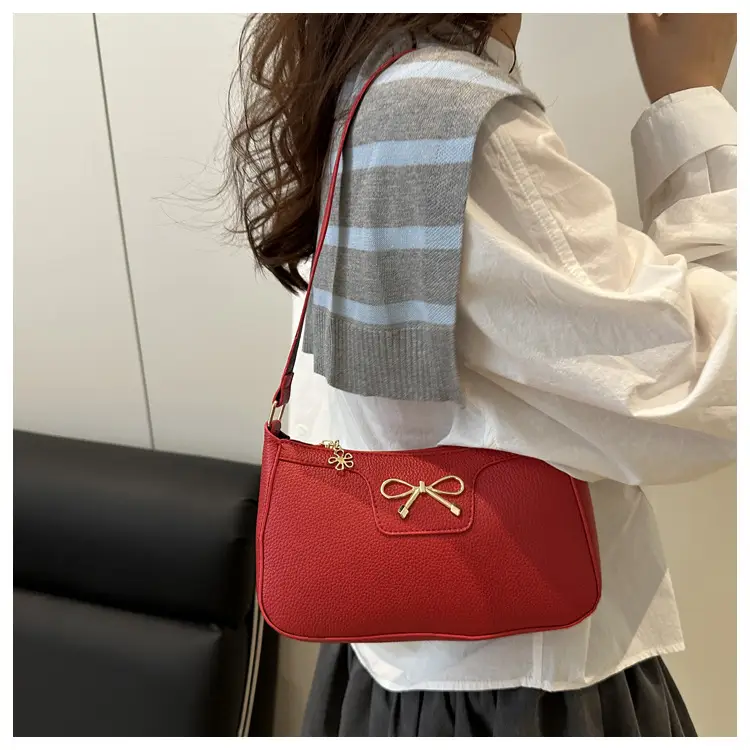 Red Bow Shoulder Bag for Women 2025 — feature 10