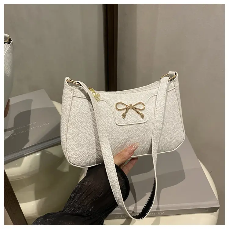 Red Bow Shoulder Bag for Women 2025 - Image 2