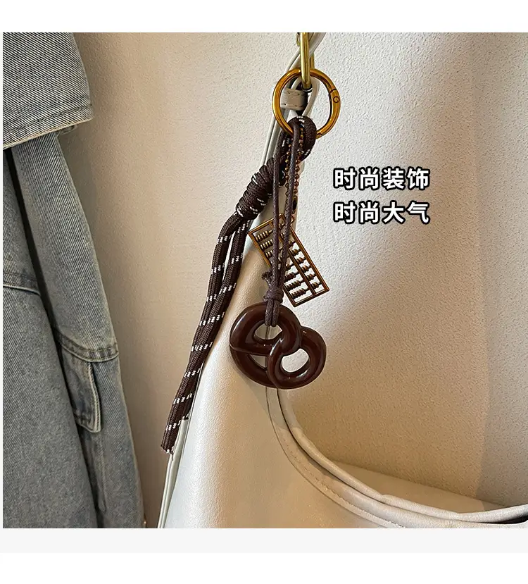 Brown Leather Shoulder Bag for Women 2026 Autumn Winter — feature 6