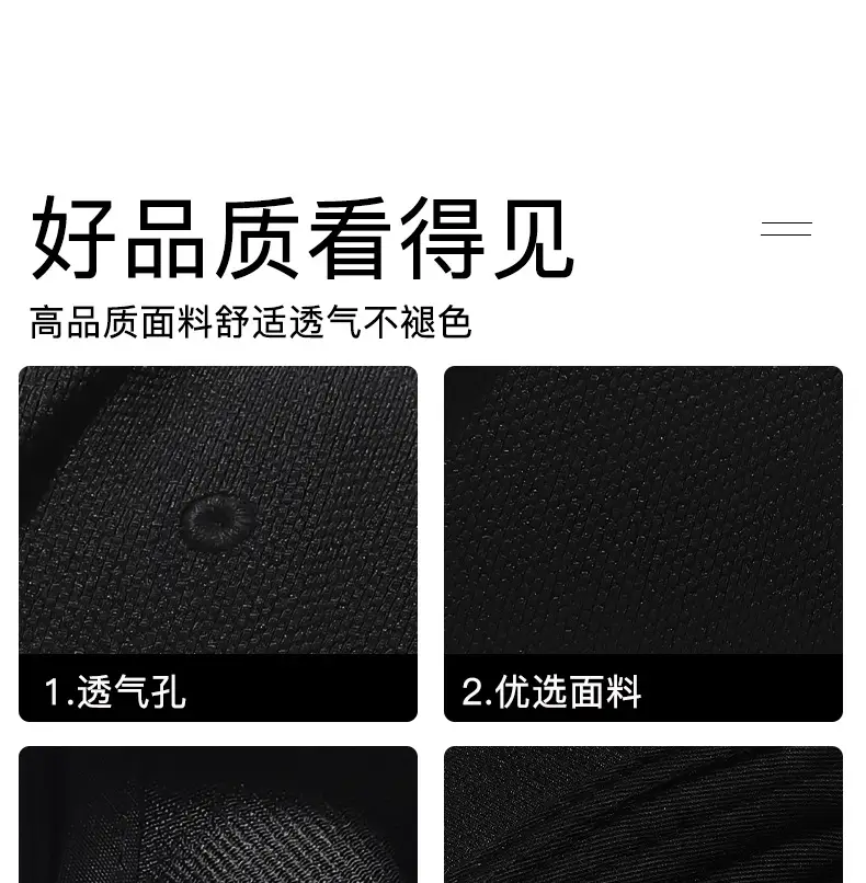Glossy Baseball Cap Unisex Large Sun Protection — feature 5