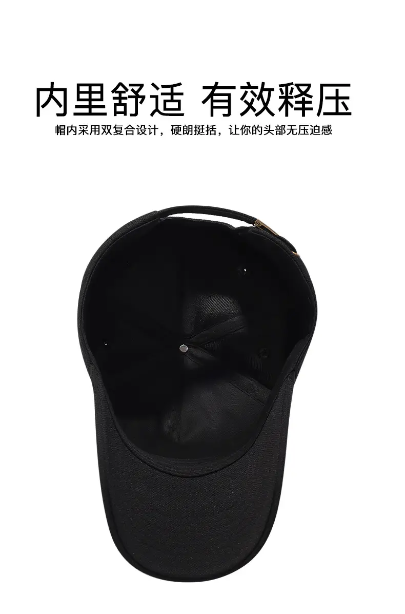 Glossy Baseball Cap Unisex Large Sun Protection — feature 7