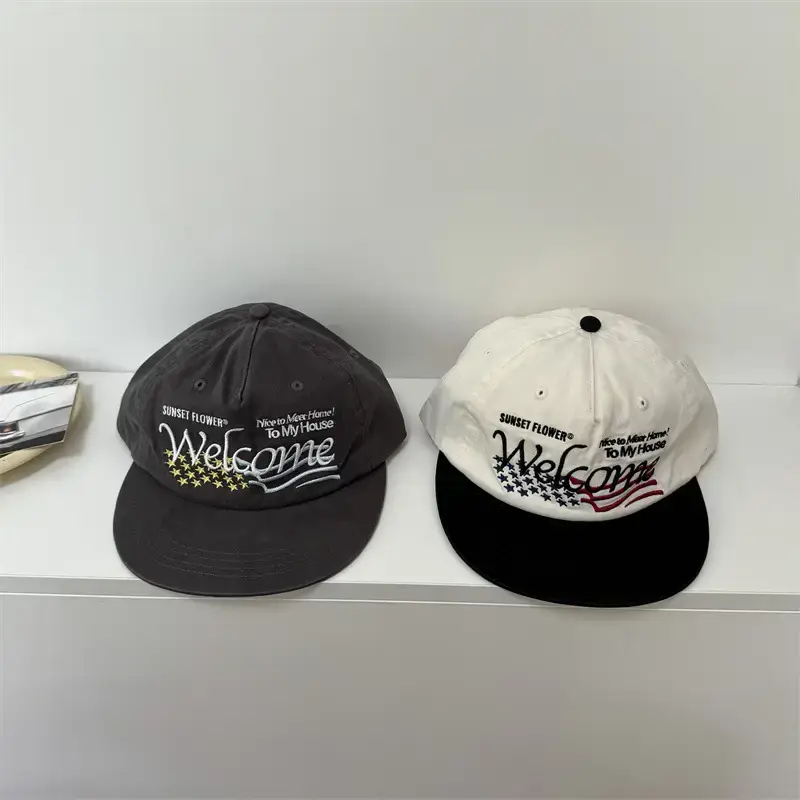 American Style Camo Washed Hip Hop Cap for Men - Image 6