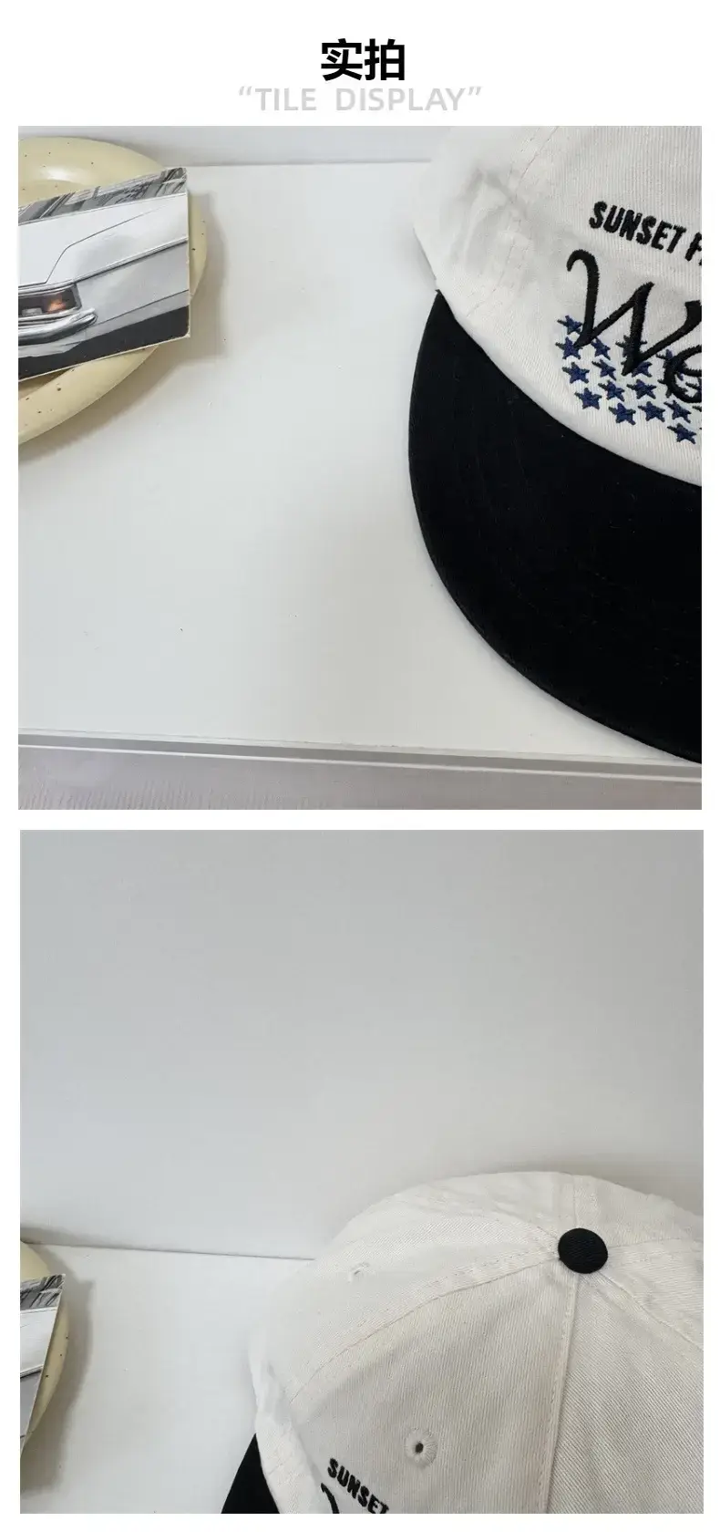 American Style Camo Washed Hip Hop Cap for Men — feature 4