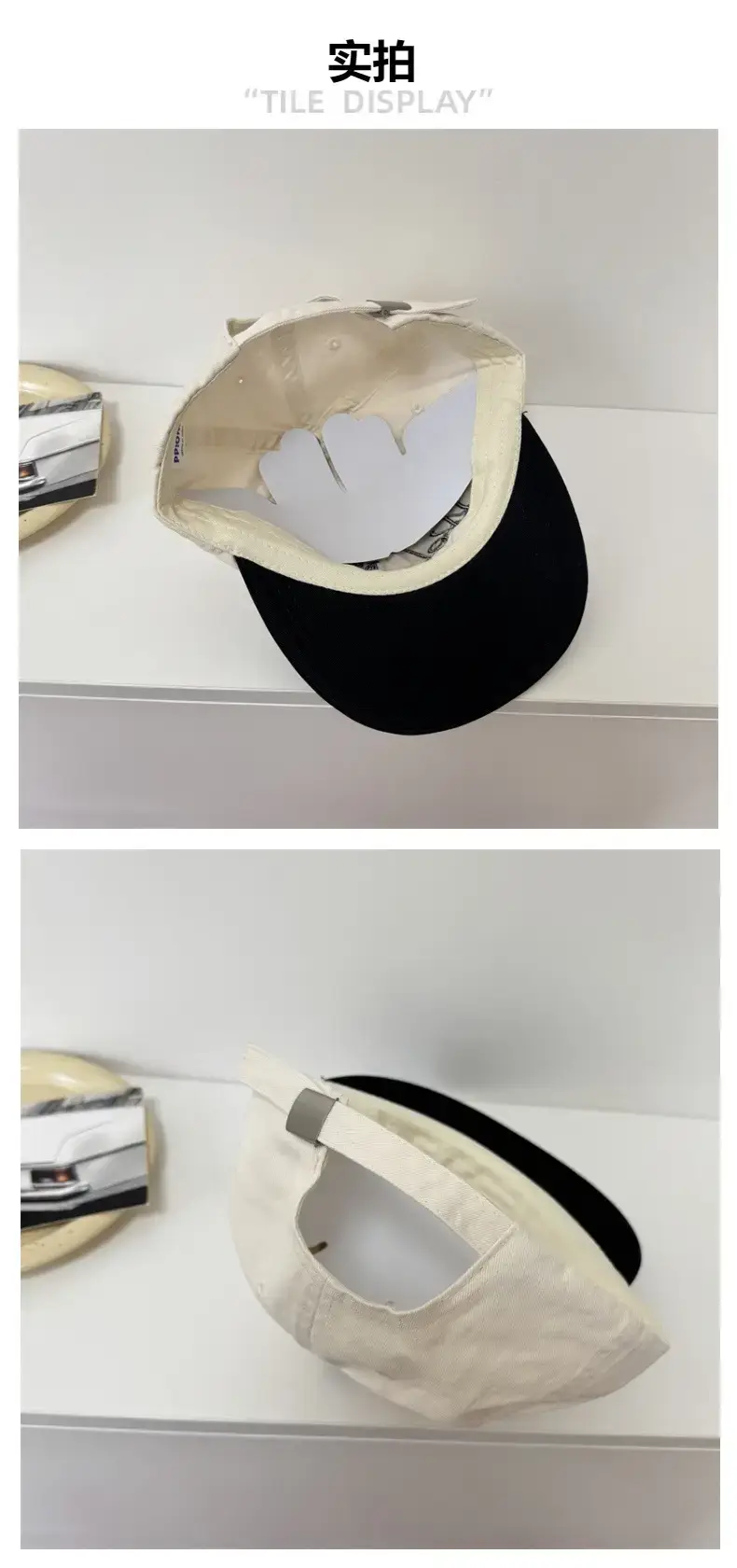 American Style Camo Washed Hip Hop Cap for Men — feature 5