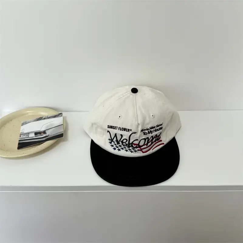 American Style Camo Washed Hip Hop Cap for Men - Image 2