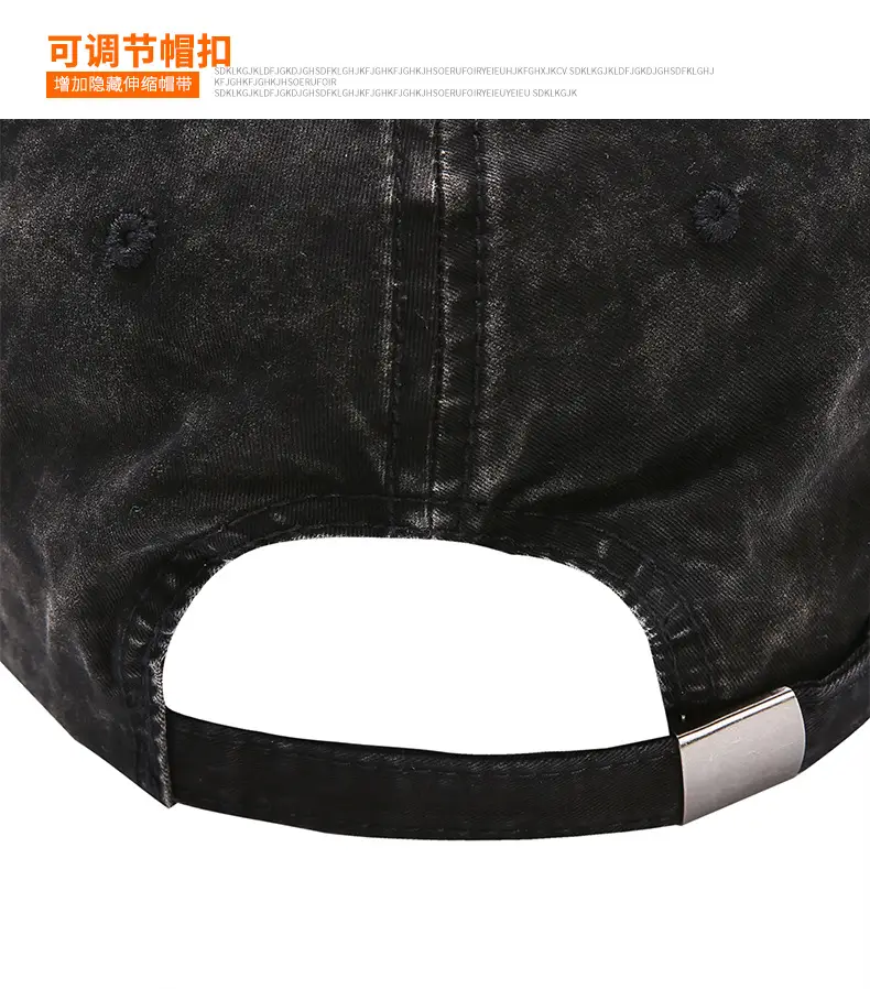 Maroon Distressed Baseball Cap for Women Retro Casual — feature 10