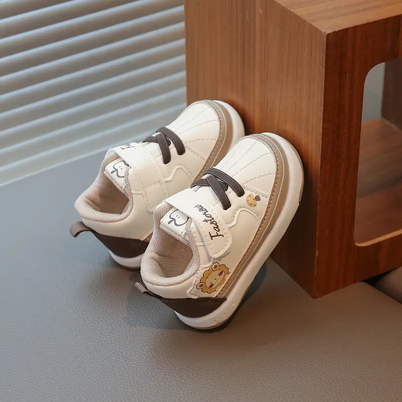 Baby Toddler Shoes Spring & Fall Women's 0 to 1-2 Years Old Baby Non-Slip Soft-Soled Shoes Boys and Kidsren Breathable Flats Infants and Young Kidsren - Image 3