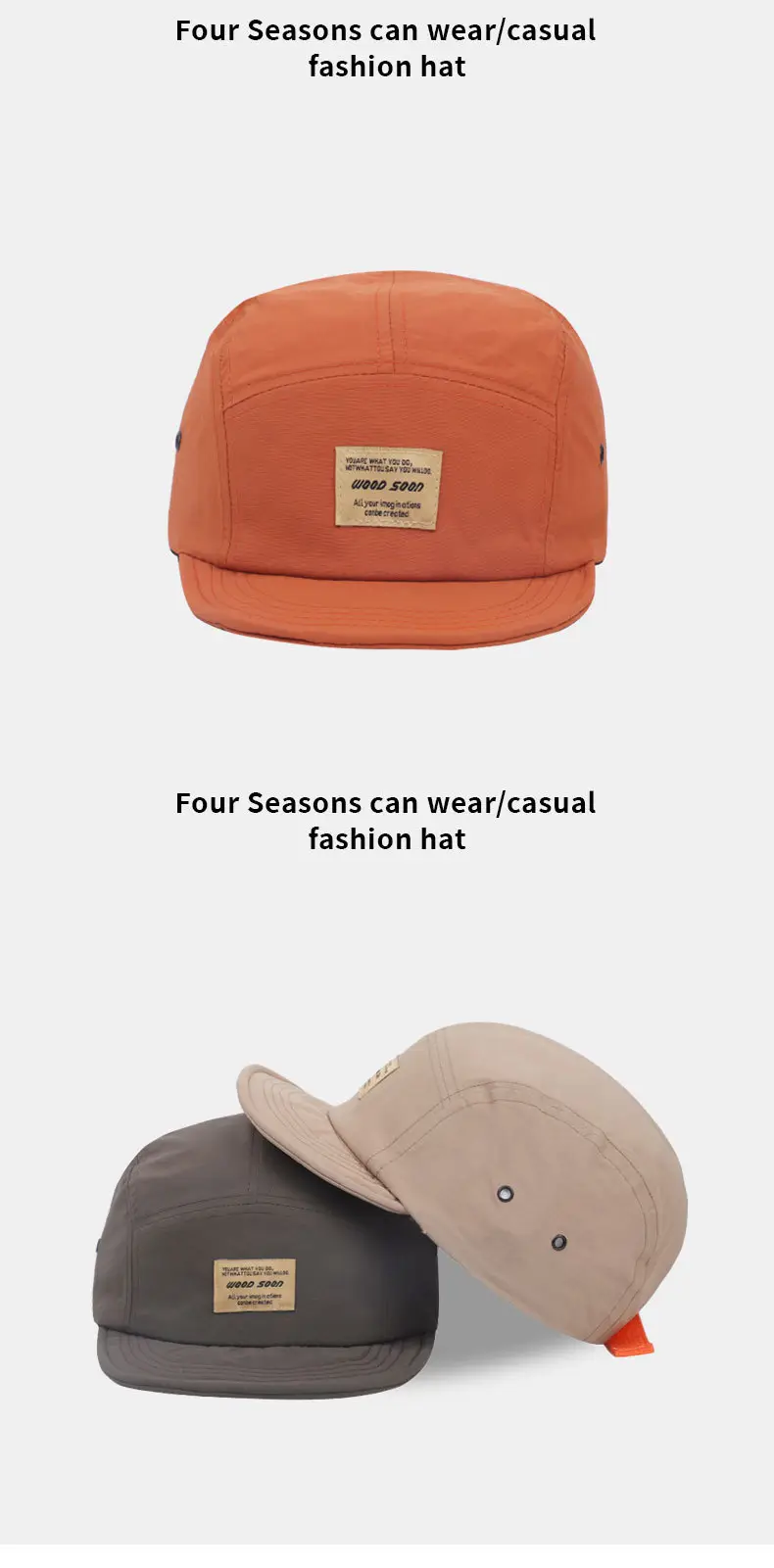 Korean Style Baseball Cap Gray Retro Japanese Versatile — feature 13