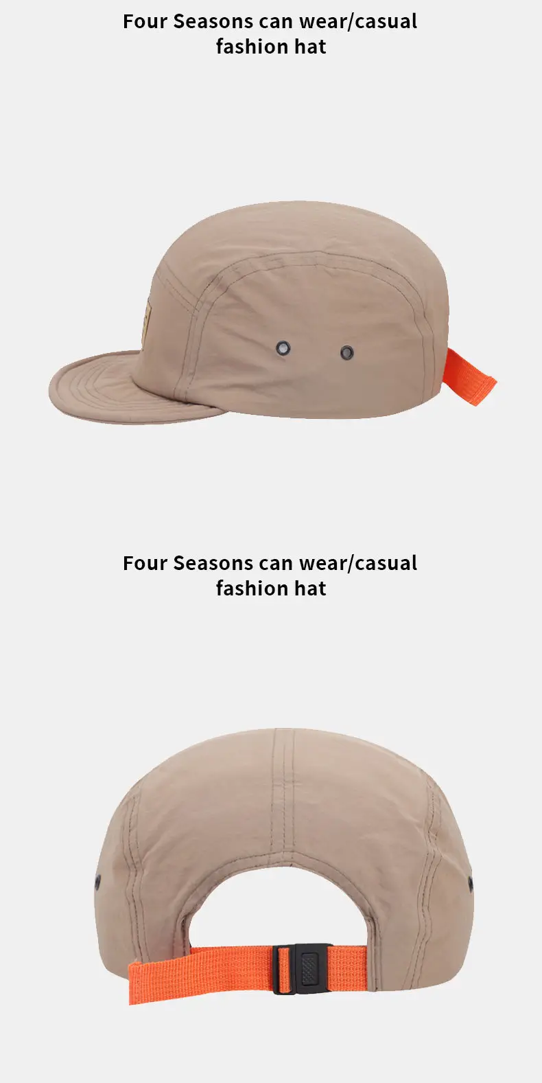 Korean Style Baseball Cap Gray Retro Japanese Versatile — feature 14
