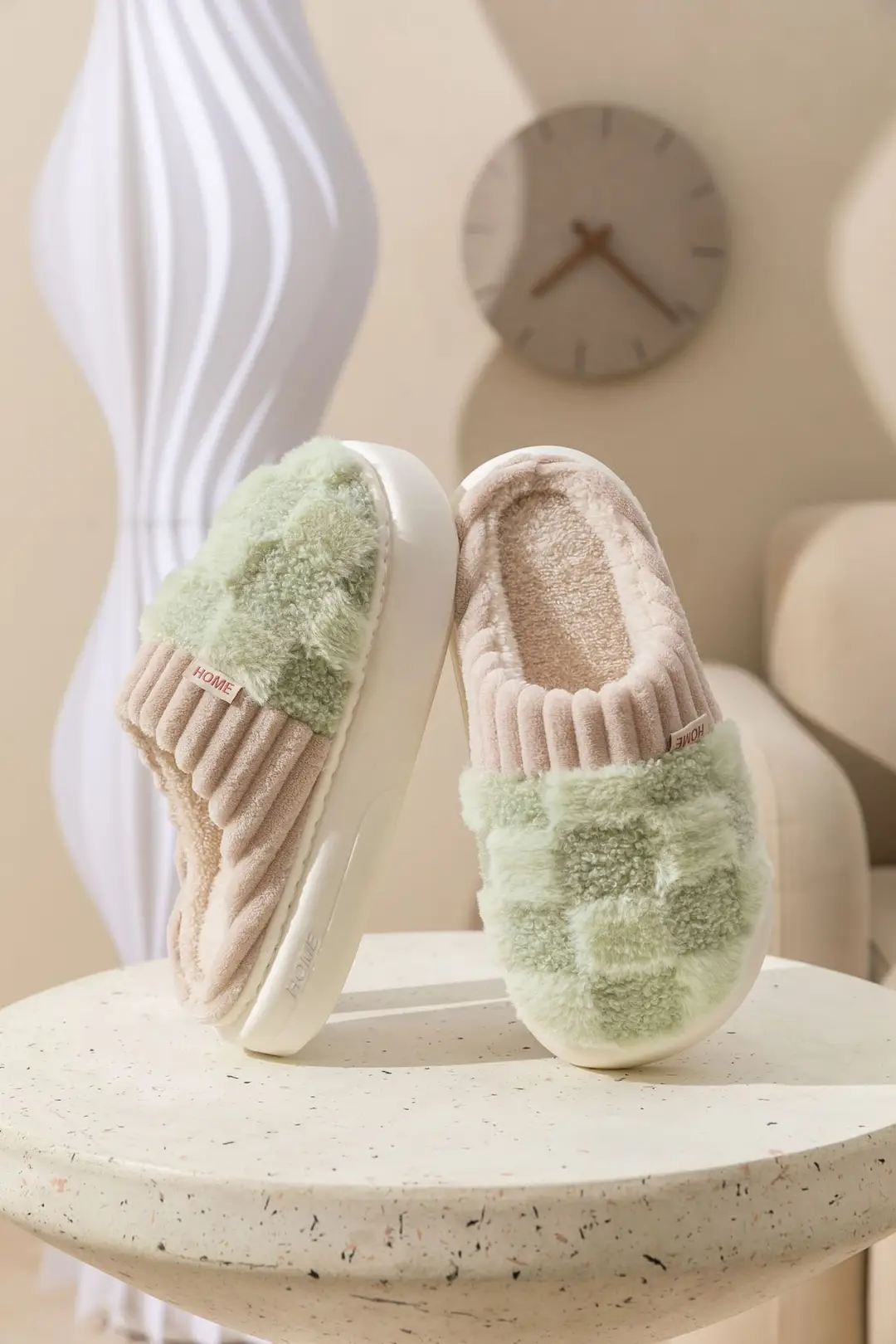 Thick-Soled Cotton Slippers for Women, Autumn and Winter 2026 New Style, Indoor Non-Slip, Trendy, Cute, Warm, Fashionable, Plush Shoes — feature 13